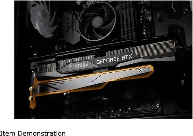 Alt view image 8 of 9 - MSI Gaming GeForce RTX 3070 8GB GDDR6 PCI Express 4.0 ATX Graphics Card RTX 3070 GAMING Z TRIO