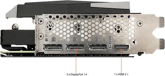 Alt view image 5 of 9 - MSI Gaming GeForce RTX 3070 8GB GDDR6 PCI Express 4.0 ATX Graphics Card RTX 3070 GAMING Z TRIO