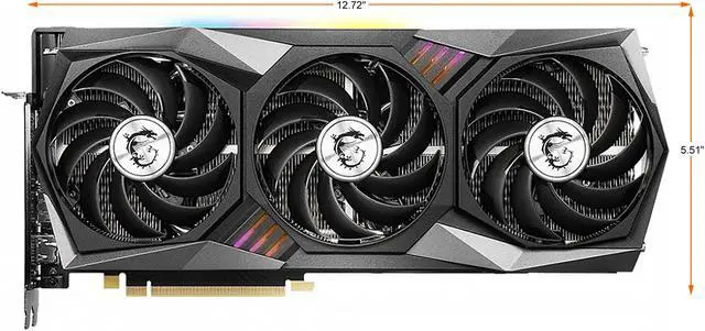 Alt view image 2 of 9 - MSI Gaming GeForce RTX 3070 8GB GDDR6 PCI Express 4.0 ATX Graphics Card RTX 3070 GAMING Z TRIO