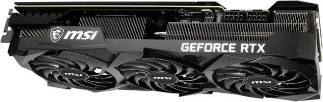 Alt view image 10 of 13 - MSI Ventus GeForce RTX 3080 Ti 12GB GDDR6X PCI Express 4.0 ATX Graphics Card RTX 3080 Ti VENTUS 3X 12G