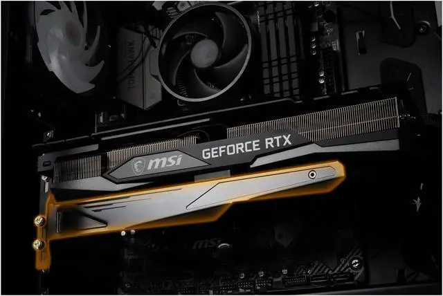 Alt view image 14 of 16 - MSI Gaming GeForce RTX 3080 Ti 12GB GDDR6X PCI Express 4.0 ATX Graphics Card RTX 3080 Ti GAMING TRIO 12G