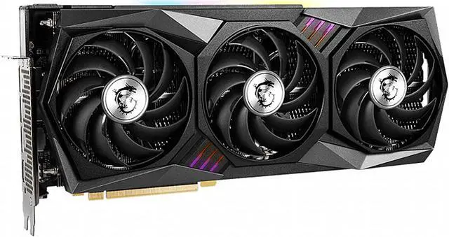 Alt view image 4 of 10 - MSI Gaming GeForce RTX 3070 Ti 8GB GDDR6X PCI Express 4.0 Graphics Card RTX 3070 Ti Gaming X Trio 8G