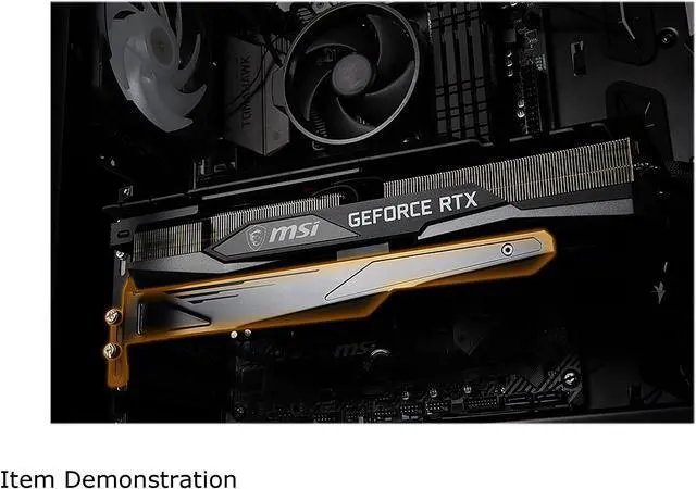 Alt view image 9 of 10 - MSI Gaming GeForce RTX 3070 Ti 8GB GDDR6X PCI Express 4.0 Graphics Card RTX 3070 Ti Gaming X Trio 8G