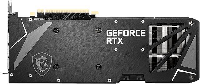 Alt view image 7 of 9 - MSI Ventus GeForce RTX 3070 Ti 8GB GDDR6X PCI Express 4.0 Graphics Card RTX 3070 Ti Ventus 3X 8G OC