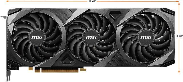 MSI Ventus GeForce RTX 3070 Ti Video Card RTX 3070 Ti Ventus