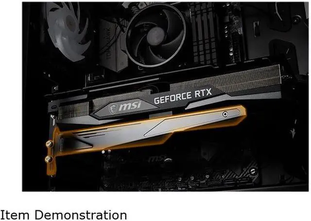 Alt view image 6 of 7 - MSI Gaming GeForce RTX 3070 Ti 8GB GDDR6X PCI Express 4.0 Graphics Card RTX 3070 Ti GAMING TRIO 8G