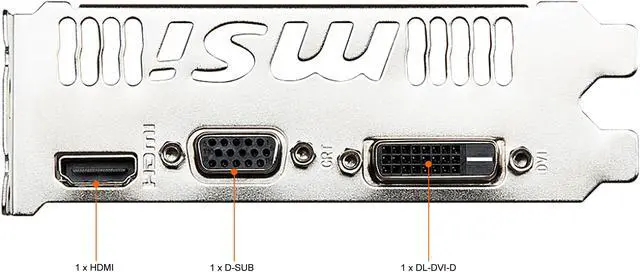 Alt view image 6 of 7 - MSI GeForce GT 730 4GB DDR3 PCI Express 2.0 x16 Graphics Card N730K-4GD3/OCV1