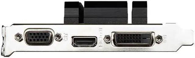 Alt view image 4 of 6 - MSI GeForce GT 730 2GB DDR3 PCI Express 2.0 Low Profile Graphics Card N730K-2GD3H/LPV1
