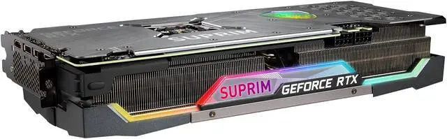 Alt view image 7 of 12 - MSI Suprim GeForce RTX 3070 8GB GDDR6 PCI Express 4.0 Graphics Card RTX 3070 Suprim X 8G LHR