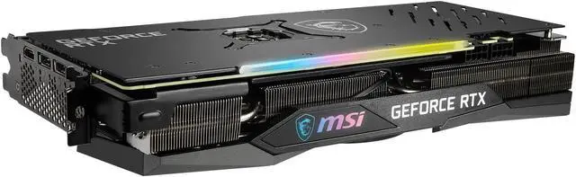 Alt view image 9 of 13 - MSI Gaming GeForce RTX 3070 8GB GDDR6 PCI Express 4.0 Graphics Card 3070 GAMING Z TRIO 8G LHR
