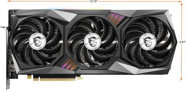 MSI Gaming GeForce RTX 3070 Video Card 3070 GAMING Z TRIO 8G LHR