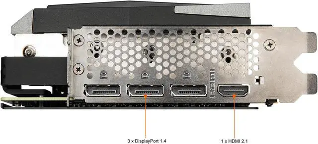 Alt view image 6 of 13 - MSI Gaming GeForce RTX 3070 8GB GDDR6 PCI Express 4.0 Graphics Card 3070 GAMING Z TRIO 8G LHR