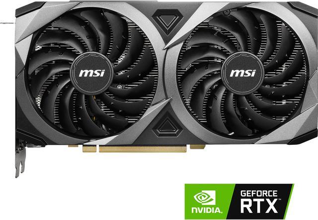 MSI Ventus GeForce RTX 3070 Video Card RTX 3070 Ventus 2X 8G OC