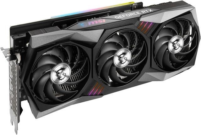 Alt view image 4 of 13 - MSI Gaming GeForce RTX 3080 10GB GDDR6X PCI Express 4.0 ATX Graphics Card RTX 3080 GAMING Z TRIO 10G LHR