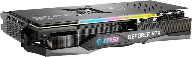 Alt view image 8 of 13 - MSI Gaming GeForce RTX 3080 10GB GDDR6X PCI Express 4.0 ATX Graphics Card RTX 3080 GAMING Z TRIO 10G LHR