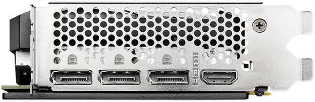 Alt view image 5 of 8 - MSI Ventus GeForce RTX 3060 Ti 8GB GDDR6 PCI Express 4.0 Graphics Card RTX 3060 Ti VENTUS 3X 8G OC LHR
