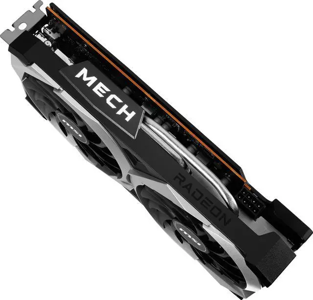 Alt view image 9 of 13 - MSI Mech Radeon RX 6600 XT 8GB GDDR6 PCI Express 4.0 ATX Graphics Card RX 6600 XT MECH 2X 8G OC
