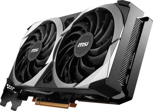 Alt view image 10 of 13 - MSI Mech Radeon RX 6600 XT 8GB GDDR6 PCI Express 4.0 ATX Graphics Card RX 6600 XT MECH 2X 8G OC