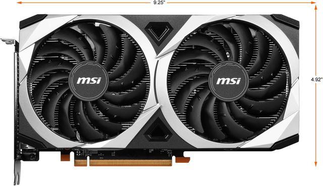 MSI Mech Radeon RX 6600 XT 8GB GDDR6 PCI Express 4.0 ATX