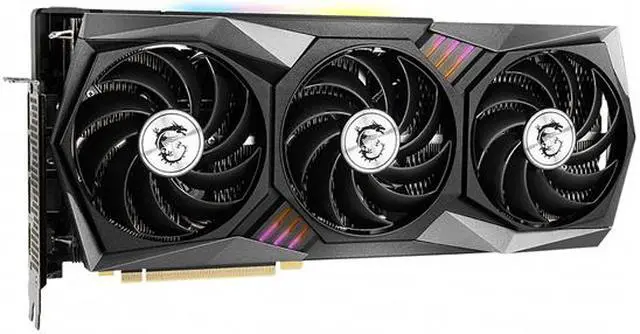 Alt view image 3 of 9 - MSI Gaming GeForce RTX 3060 Ti 8GB GDDR6 PCI Express 4.0 Graphics Card RTX 3060 Ti GAMING Z TRIO 8G LHR