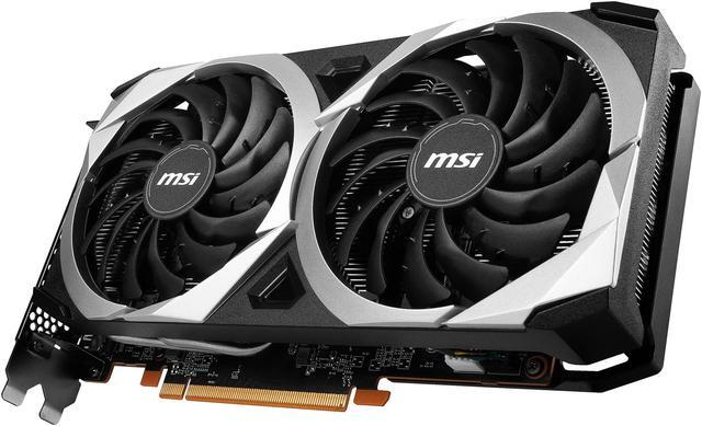 Alt view image 5 of 11 - MSI Mech Radeon RX 6600 8GB GDDR6 PCI Express 4.0 Graphics Card RX 6600 MECH 2X 8G