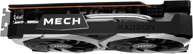 Alt view image 8 of 11 - MSI Mech Radeon RX 6600 8GB GDDR6 PCI Express 4.0 Graphics Card RX 6600 MECH 2X 8G