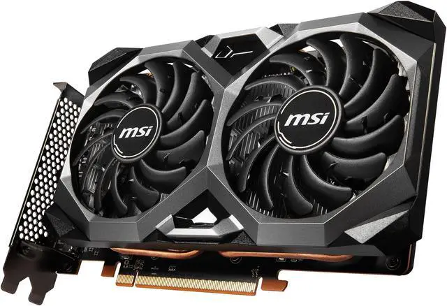 Alt view image 4 of 10 - MSI Mech Radeon RX 6600 XT 8GB GDDR6 PCI Express 4.0 ATX Graphics Card RX 6600 XT MECH 2X 8G OCV1