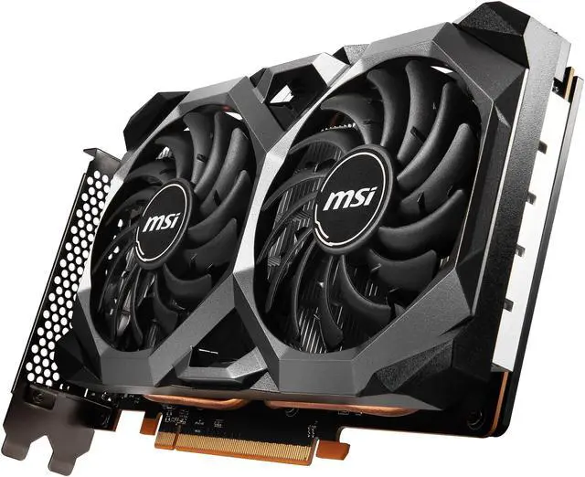 Alt view image 7 of 10 - MSI Mech Radeon RX 6600 XT 8GB GDDR6 PCI Express 4.0 ATX Graphics Card RX 6600 XT MECH 2X 8G OCV1