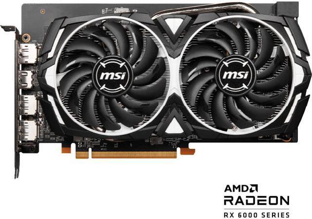 MSI AMD Radeon RX 6600 Graphic Card - 8 GB GDDR6 