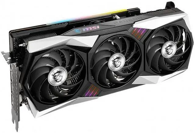 Alt view image 3 of 8 - MSI Gaming Radeon RX 6900 XT 16GB GDDR6 PCI Express 4.0 Graphics Card RX 6900 XT GAMING TRIO 16G
