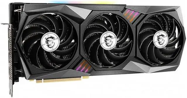 Alt view image 3 of 8 - MSI Gaming GeForce RTX 3070 8GB GDDR6 PCI Express 4.0 Graphics Card RTX 3070 GAMING TRIO PLUS 8G LHR