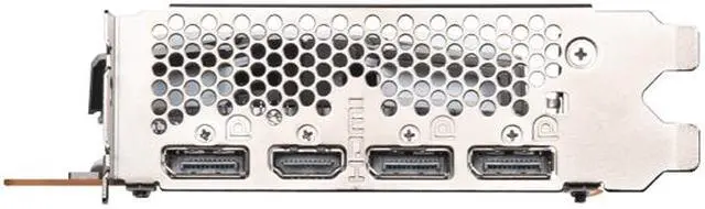 Alt view image 3 of 6 - MSI ARMOR Radeon RX 6600 8GB GDDR6 PCI Express 4.0 ATX Graphics Card RX 6600 ARMOR 8G