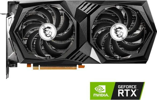 Alt view image 2 of 11 - MSI Gaming GeForce RTX 3050 8GB GDDR6 PCI Express 4.0 Graphics Card RTX 3050 Gaming X 8G