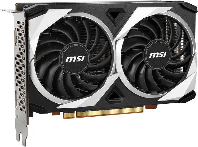 Alt view image 3 of 9 - MSI Mech Radeon RX 6500 XT 4GB GDDR6 PCI Express 4.0 Graphics Card RX 6500 XT MECH 2X 4G OC