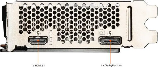 Alt view image 7 of 9 - MSI Mech Radeon RX 6500 XT 4GB GDDR6 PCI Express 4.0 Graphics Card RX 6500 XT MECH 2X 4G OC