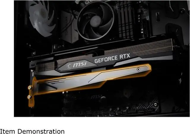 Alt view image 12 of 15 - MSI Gaming GeForce RTX 3080 12GB GDDR6X PCI Express 4.0 ATX Graphics Card RTX 3080 GAMING Z TRIO 12G LHR