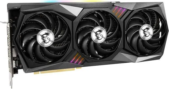 Alt view image 4 of 15 - MSI Gaming GeForce RTX 3080 12GB GDDR6X PCI Express 4.0 ATX Graphics Card RTX 3080 GAMING Z TRIO 12G LHR
