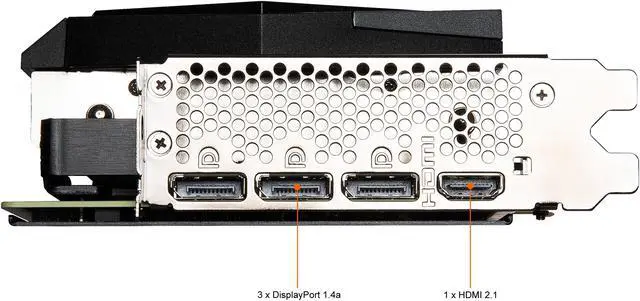 Alt view image 7 of 15 - MSI Gaming GeForce RTX 3080 12GB GDDR6X PCI Express 4.0 ATX Graphics Card RTX 3080 GAMING Z TRIO 12G LHR