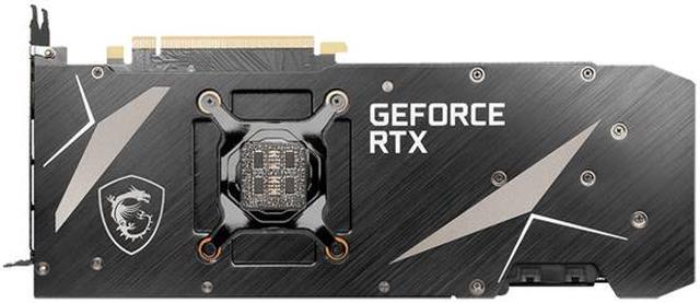 Alt view image 7 of 8 - MSI Ventus GeForce RTX 3080 12GB GDDR6X PCI Express 4.0 Graphics Card RTX 3080 VENTUS 3X PLUS 12G OC LHR