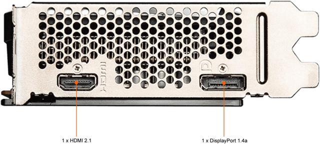 Alt view image 5 of 7 - MSI Mech Radeon RX 6500 XT 4GB GDDR6 PCI Express 4.0 Graphics Card RX 6500 XT MECH 2X 4G