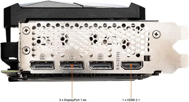 Alt view image 4 of 8 - MSI Ventus GeForce RTX 3090 24GB GDDR6X PCI Express 4.0 SLI Support Video Card RTX 3090 VENTUS 3X 24G OC BV