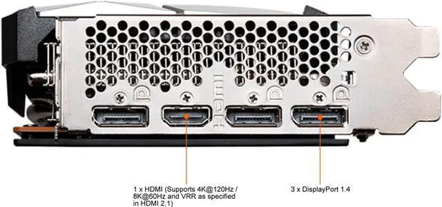 Alt view image 5 of 6 - MSI Mech Radeon RX 6600 XT 8GB GDDR6 PCI Express 4.0 Graphics Card RX 6600 XT MECH 2X 8G