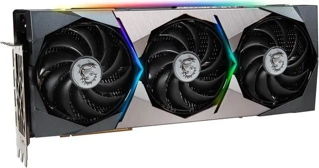 Alt view image 4 of 10 - MSI Suprim GeForce RTX 3090 Ti 24GB GDDR6X PCI Express 4.0 SLI Support ATX Graphics Card RTX 3090 TI SUPRIM X 24G