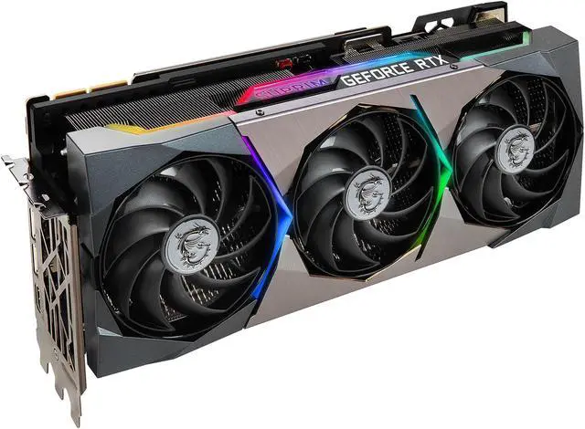 Alt view image 5 of 10 - MSI Suprim GeForce RTX 3090 Ti 24GB GDDR6X PCI Express 4.0 SLI Support ATX Graphics Card RTX 3090 TI SUPRIM X 24G