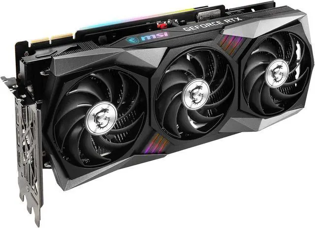 Alt view image 4 of 9 - MSI Gaming GeForce RTX 3090 Ti 24GB GDDR6X PCI Express 4.0 SLI Support ATX Graphics Card RTX 3090 TI GAMING X TRIO 24G