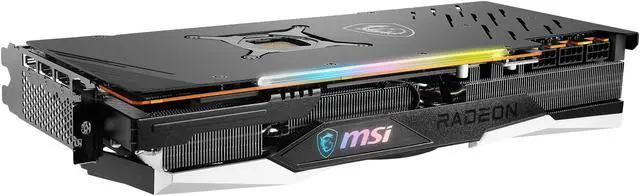 Alt view image 7 of 10 - MSI Gaming Radeon RX 6950 XT 16GB GDDR6 PCI Express 4.0 Graphics Card RX 6950 XT GAMING X TRIO 16G