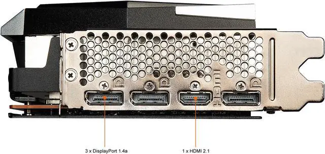 Alt view image 7 of 10 - MSI Gaming Radeon RX 6750 XT 12GB GDDR6 PCI Express 4.0 Graphics Card RX 6750 XT GAMING X TRIO 12G