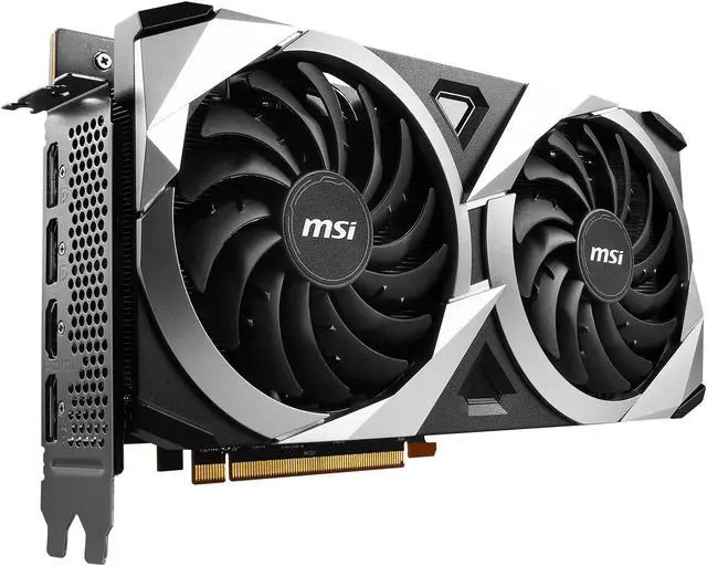 Alt view image 6 of 13 - MSI Mech Radeon RX 6750 XT 12GB GDDR6 PCI Express 4.0 Graphics Card RX 6750 XT MECH 2X 12G OC