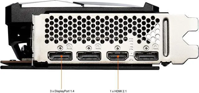 Alt view image 8 of 13 - MSI Mech Radeon RX 6750 XT 12GB GDDR6 PCI Express 4.0 Graphics Card RX 6750 XT MECH 2X 12G OC