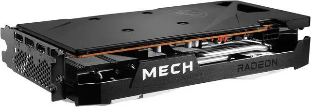 Alt view image 8 of 10 - MSI Mech Radeon RX 6650 XT 8GB GDDR6 PCI Express 4.0 Graphics Card RX 6650 XT MECH 2X 8G OC